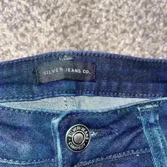 Dark Denim Silver Jeans - Picture 3 of 5